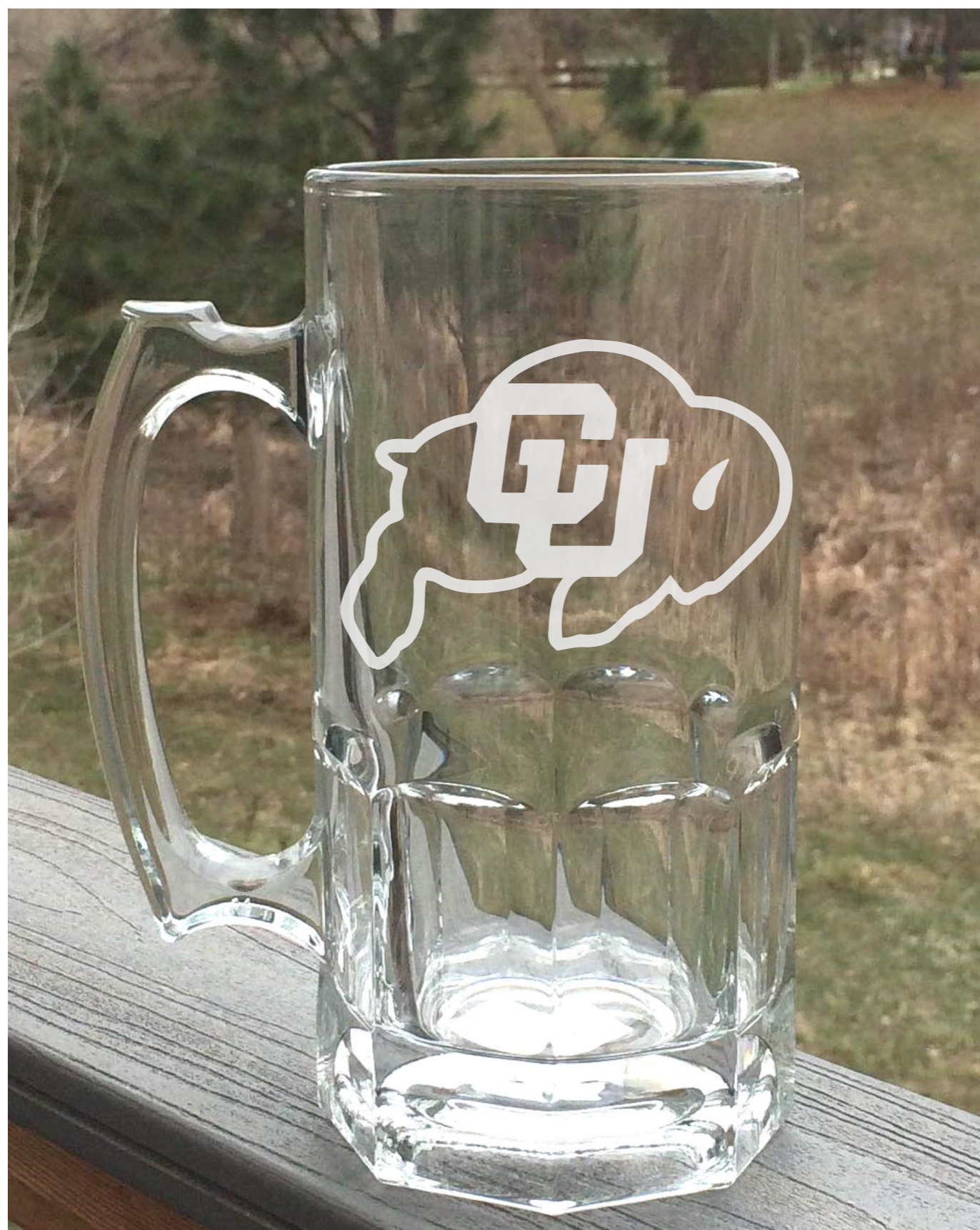 Personalized Beer Mugs Single or Sets/ Denver Broncos/ Pick Your Team/ Beer Glasses/ Custom Etched Beer Mug/ Jumbo Beer Mugs