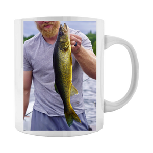 Talk About Fishing Coffee Mug/Fishing Mug/ Personalized Coffee Mug/Vacation Coffee Mug/Pick Your Theme/ Custom Picture Coffee Mug