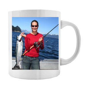 I'm All About That Bass Coffee Mug/Fishing Mug/ Personalized Coffee Mug/Vacation Coffee Mug/Pick Your Theme/ Custom Picture Coffee Mug