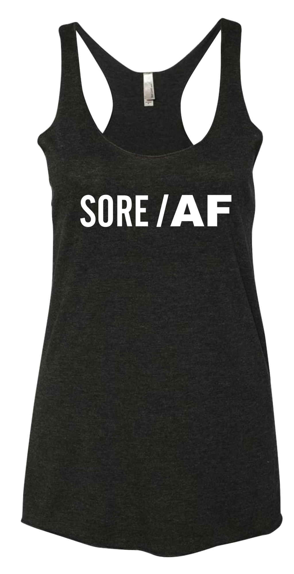 Sore/ AF Tee Shirt Black Racerback