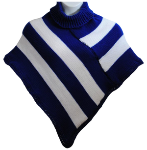 Custom Knit Poncho/ Adult Size/ One Size Fits Most