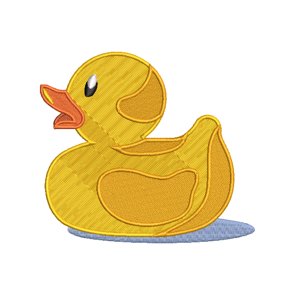 Rubber Ducky Embroidery Design/Instant Download Embroidery Rubber Ducky Embroidery Design 9 Sizes