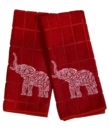 Elephant Kitchen Set/Personalized Kitchen Set/ Personalized Gift Sets/ Personalized Home Decor/ Oven Mitts and Towel Sets/ Kitchen Towel Set