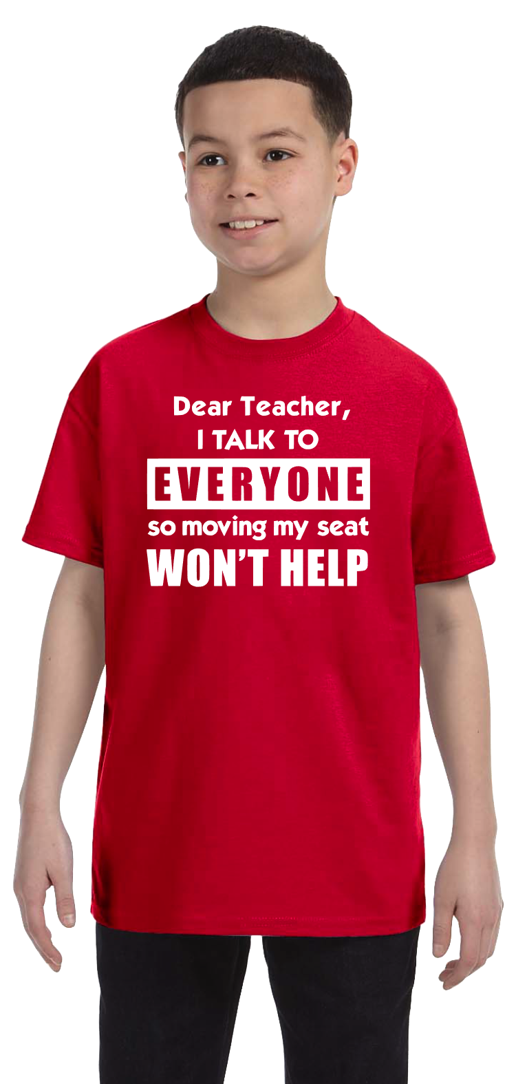 Dear Teacher, I Talk to Everyone