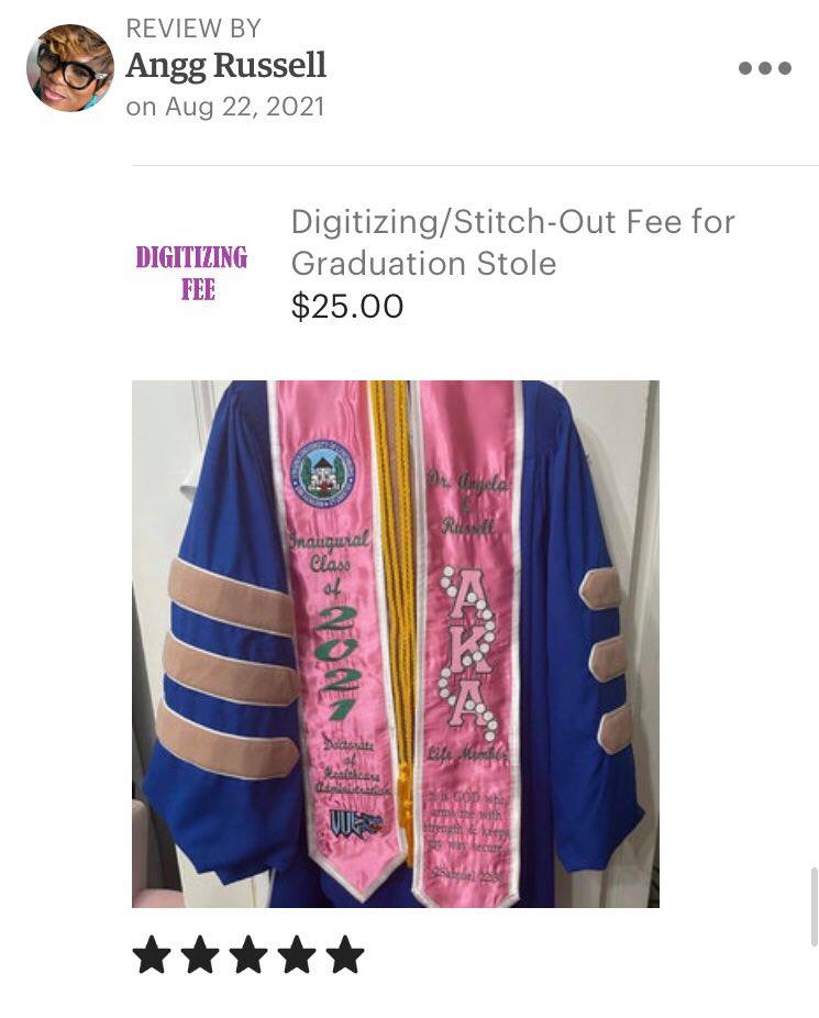 Graduation Stole/ College Graduation Stole/ Personalized Stole/ Memory Stole/ Free Shipping