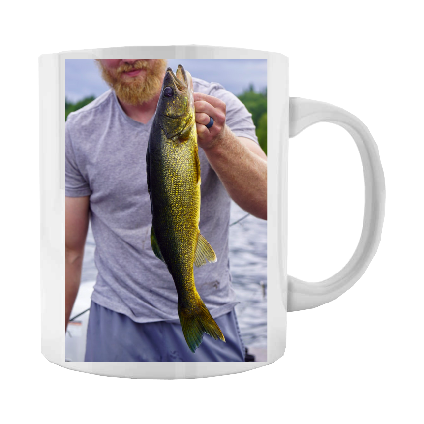 Size Does Matter Coffee Mug/Fishing Mug/ Personalized Coffee Mug/Vacation Coffee Mug/Pick Your Theme/ Custom Picture Coffee Mug