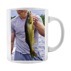 Size Does Matter Coffee Mug/Fishing Mug/ Personalized Coffee Mug/Vacation Coffee Mug/Pick Your Theme/ Custom Picture Coffee Mug