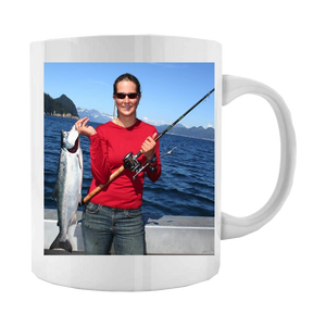 Size Does Matter Coffee Mug/Fishing Mug/ Personalized Coffee Mug/Vacation Coffee Mug/Pick Your Theme/ Custom Picture Coffee Mug