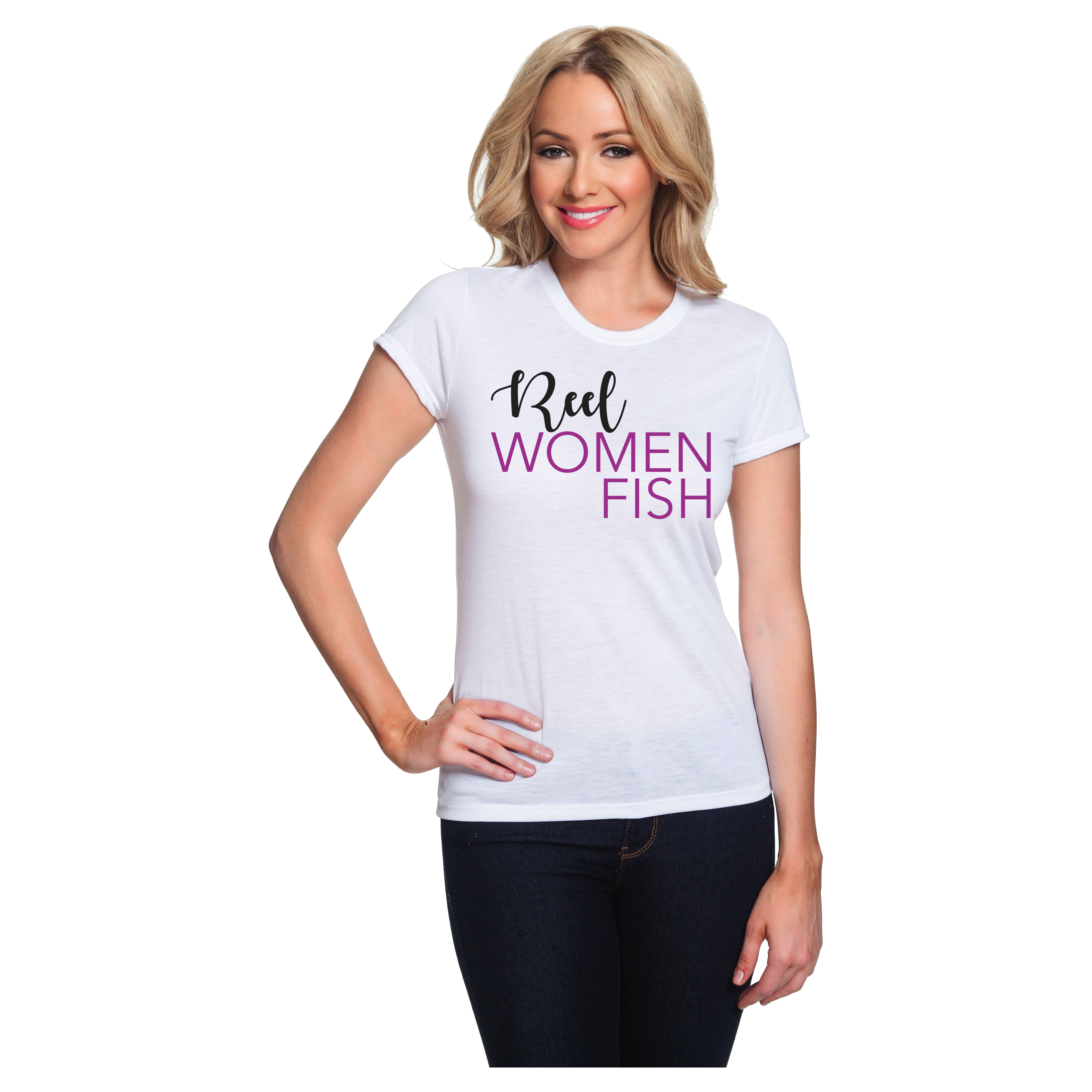 Reel Women Fish Tee-Shirt