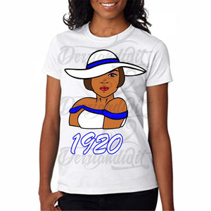 Custom T-Shirt 1920/Pick Your Style/ Pick Your Theme/ Line Shirts / Free Shipping