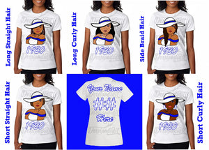 Custom T-Shirt 1920/Pick Your Style/ Pick Your Theme/ Line Shirts / Free Shipping